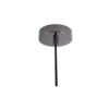 PENDANT LAMP LAX GUN METAL MIRROR FINISH  H:24,5 D:12CM - Image 2