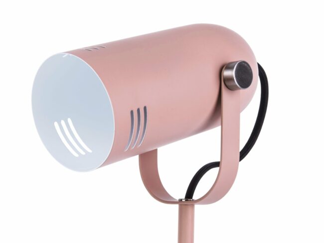 TABLE LAMP HUSK IRON FADED PINK 46X12.5CM - Image 2