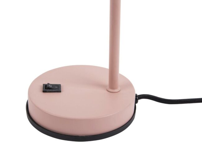 TABLE LAMP HUSK IRON FADED PINK 46X12.5CM - Image 3