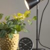 TABLE LAMP MINI CONE IRON BLACK 43X16CM - Image 5