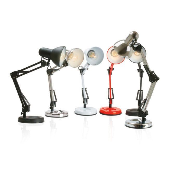 DESK LAMP HOBBY STEEL BLACK H:55 D:12,5CM - Image 4