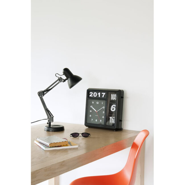 DESK LAMP HOBBY STEEL BLACK H:55 D:12,5CM - Image 3