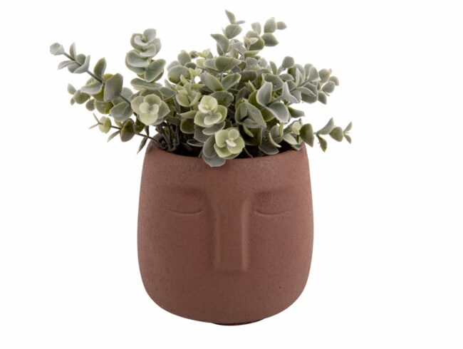 PLANT POT FACE CEMENT 12.5X14CM - Image 3