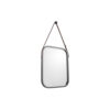 MIRROR IDYLLIC BAMBOO BLACK 40,5X33X1,5CM