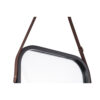 MIRROR IDYLLIC BAMBOO BLACK 40,5X33X1,5CM - Image 2