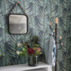 MIRROR IDYLLIC BAMBOO BLACK 40,5X33X1,5CM - Image 4