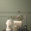 VASE TRIANGLE CERAMIC GREEN - Image 3