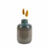 VASE BOTTLE CERAMIC GREEN - Image 3