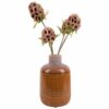 VASE BOTTLE CERAMIC YELLOW - Image 3