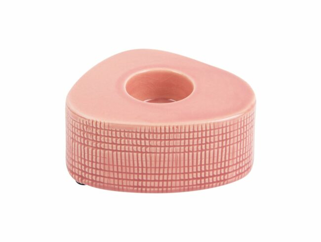 TEALIGHT HOLDER TRIANGLE CERAMIC SMALL 12.5X10.5X5.2CM - Image 5