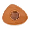 TEALIGHT HOLDER TRIANGLE CERAMIC SMALL 12.5X10.5X5.2CM - Image 9