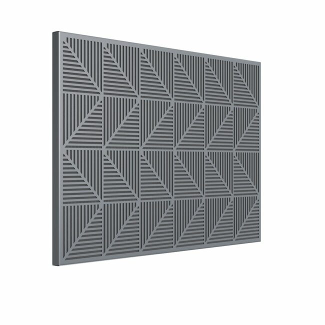 TRIGON BULLETBOARD CHARCOAL 53.34X1.90X38.10CM - Image 3
