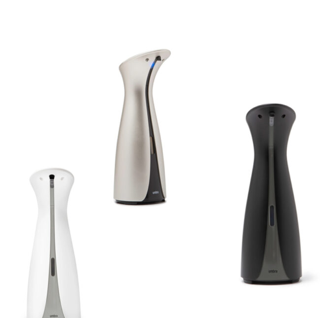 OTTO AUTOMATIC SOAP DISPENSER 8.9X11.4X25.4CM