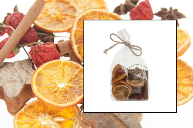X-MAS  FRUIT SPICEMIX RED/ORANGE - 70 PCS