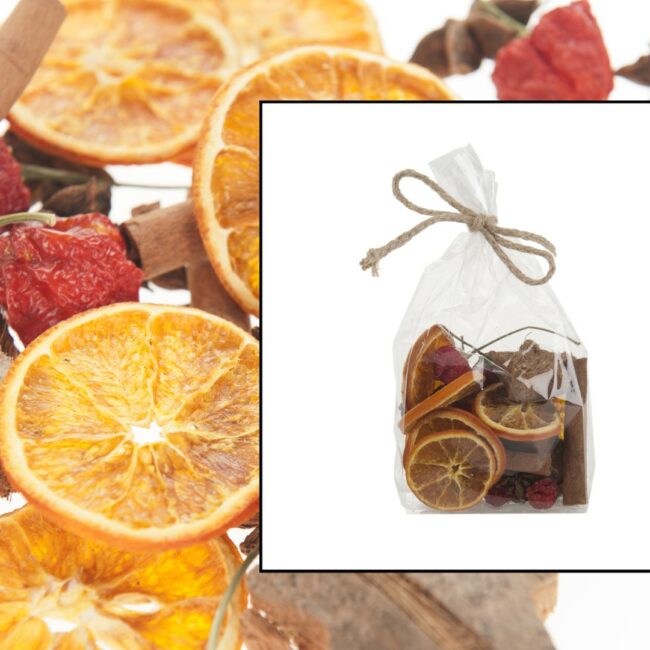 X-MAS  FRUIT SPICEMIX RED/ORANGE - 70 PCS