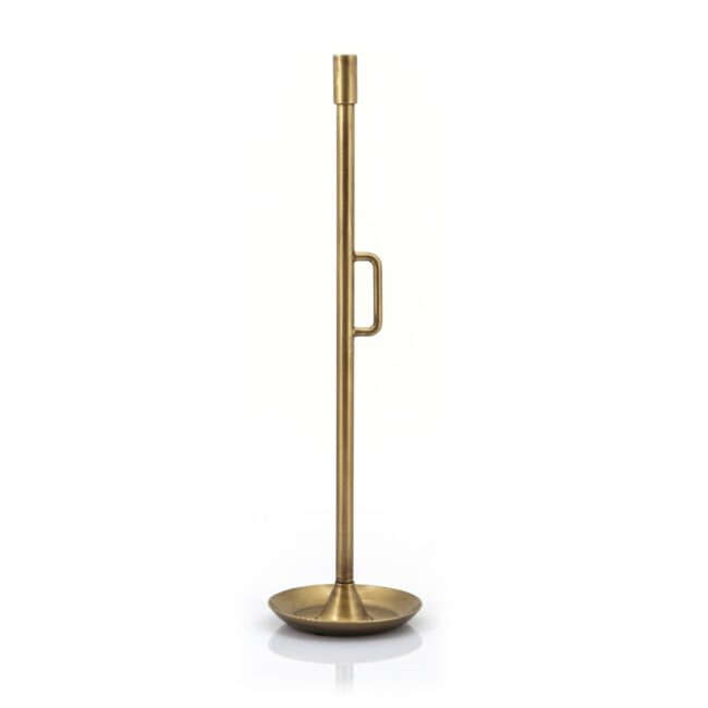 WICK LARGE BRASS 16X16X60CM