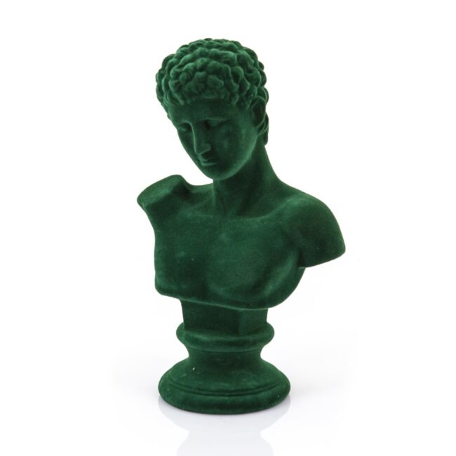 ADAM STATUE GREEN 12X10X25CM