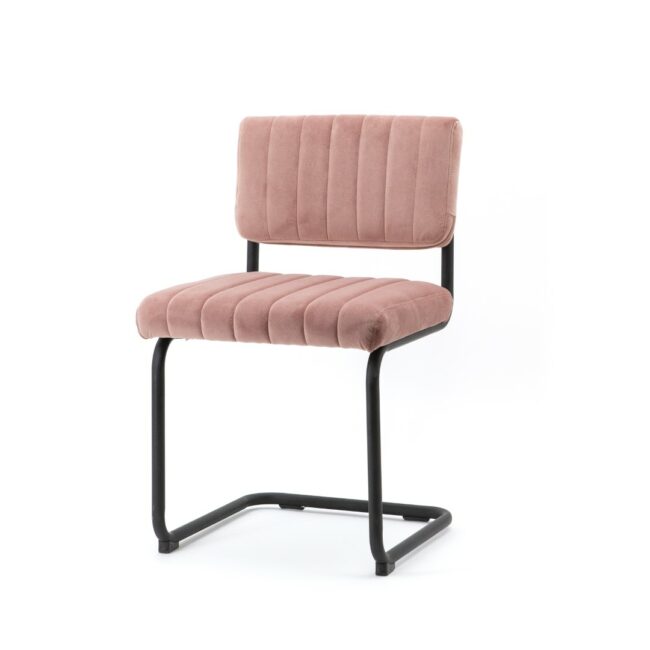 CHAIR OPERATOR OLD PINK 50X57X83CM