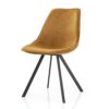 CHAIR BELLE OCHRE 55X63X87CM