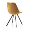 CHAIR BELLE OCHRE 55X63X87CM - Image 2