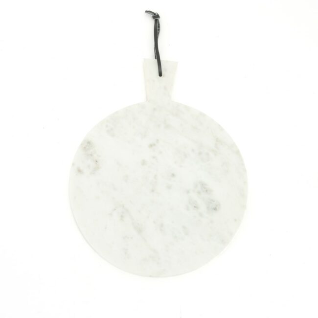 CUTTING BOARD MARBLE WHITE 31X39X2CM