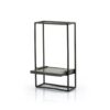 SHELF SHELLY 1 BLACK MARBLE 20X15X35CM - Image 2