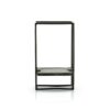 SHELF SHELLY 1 BLACK MARBLE 20X15X35CM