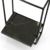 SHELF SHELLY 1 BLACK MARBLE 20X15X35CM - Image 3