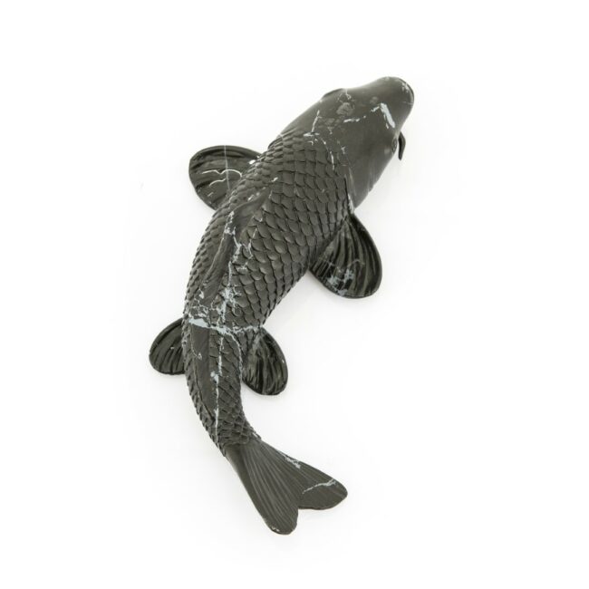 FISH DECOR TRITON BLACK MARBLE 31X14X9CM - Image 3