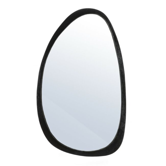 MIRROR WOODEN PLECTO BLACK 120X5X70CM