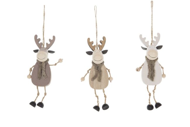 X-MAS REINDEER HANGER 4X3X21CM