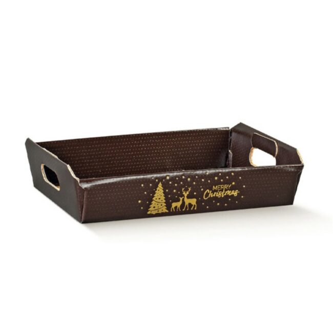 CESTO INCOLLATO MAGICAL WINTER BROWN