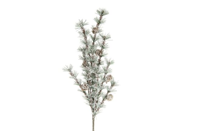 X-MAS SNOWY PINE PICK ARTIFICIAL GREEN 78CM