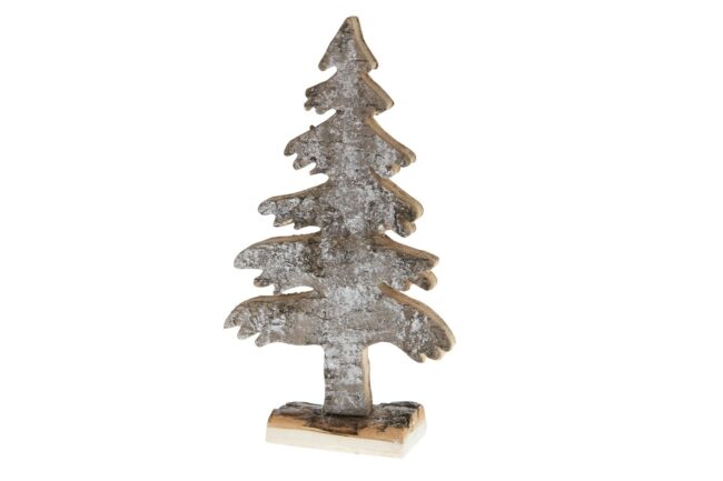X-MAS BIRCH BARK TREE 13X1.3X24CM