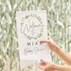 CUSTOMISABLE BABY SHOWER WELCOME SIGN - Image 3