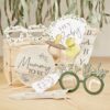 BOTANICAL BABY SHOWER PHOTO BOOTH PROPS - 10PCS - Image 2