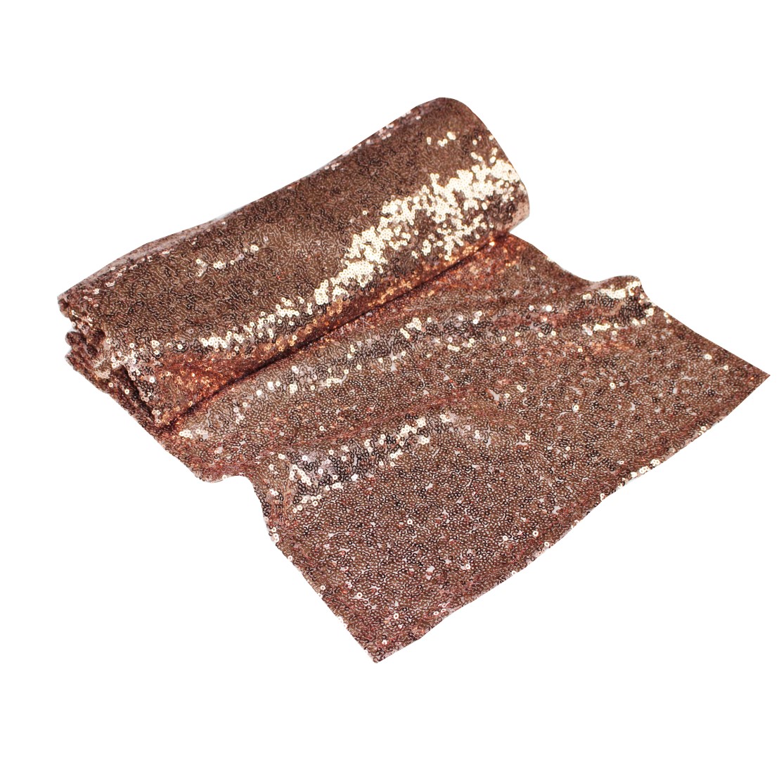 ROSE GOLD SEQUIN TABLE RUNNER Pergamos