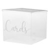 WEDDING ACRYLIC CARD BOX