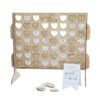 FOUR IN A ROW WEDDING GUEST BOOK ALTERNATIVE