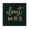 GREEN VELVET ALMOST MRS HEN PARTY BOOK