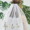EUCALYPTUS BRIDE TO BE HEN PARTY VEIL - Image 3