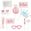 BRIDE TRIBE HEN PARTY PHOTO BOOTH PROPS 10PCS