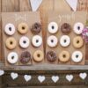 RUSTIC KRAFT WEDDING DOUBLE DONUT WALL 2PCS - Image 2
