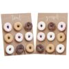 RUSTIC KRAFT WEDDING DOUBLE DONUT WALL 2PCS