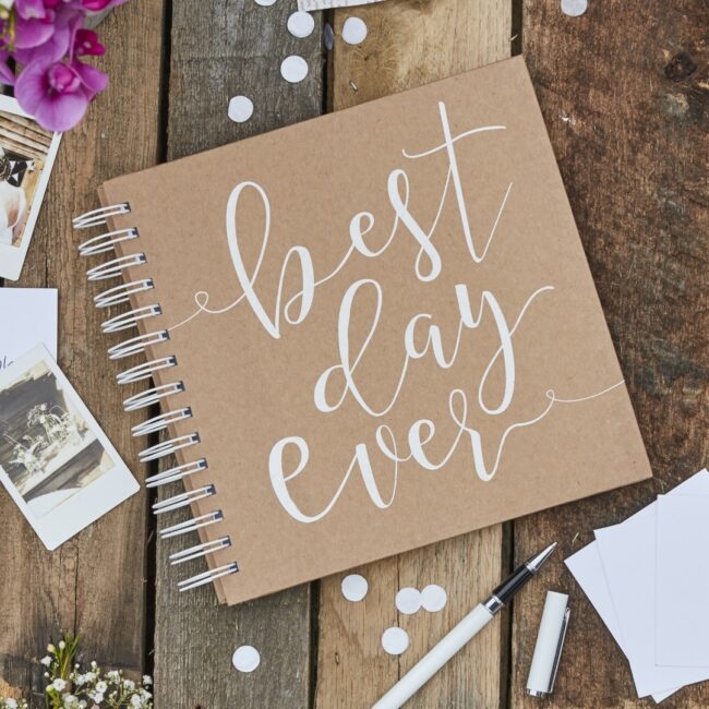 ENVELOPE WEDDING GUEST BOOK - Image 3
