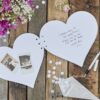 HEART SHAPED KRAFT GUESTBOOK - Image 3