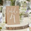 RUSTIC WEDDING TABLE NUMBERS 1-12 - Image 2