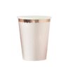 ROSE GOLD SPOTTY PAPER CUPS - 8PCS