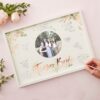 FLORAL TEAM BRIDE HEN PARTY GUEST BOOK FRAME - Image 2