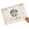 FLORAL TEAM BRIDE HEN PARTY GUEST BOOK FRAME